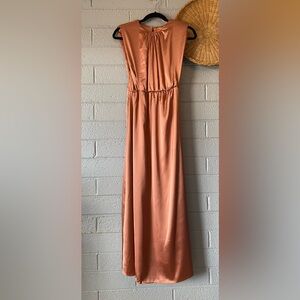 ASOS Maternity Satin Maxi Dress Size 4